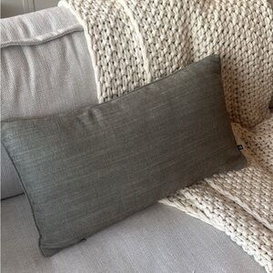 Green Rectangular Throw Pillow urban barn rectangle olive